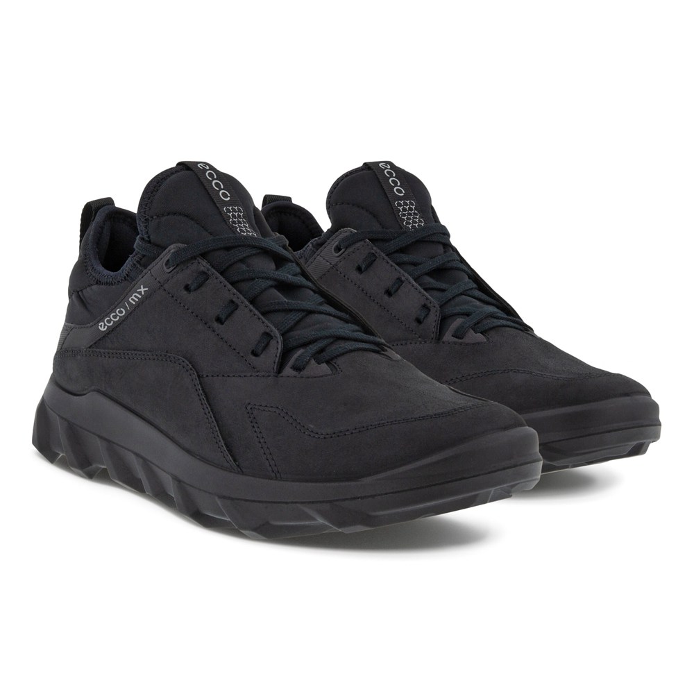 Tenis Outdoor Hombre - ECCO Mx Bajos - Negros - NOR275390